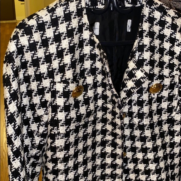 Vintage blazer black and white - Picture 3 of 4